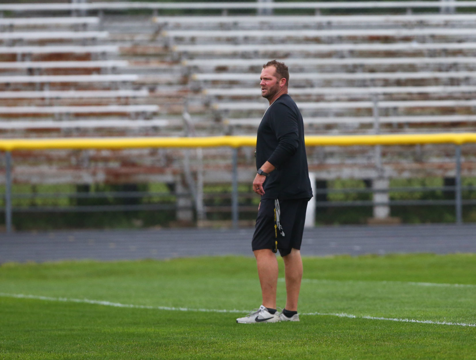 Clear Lake football practice